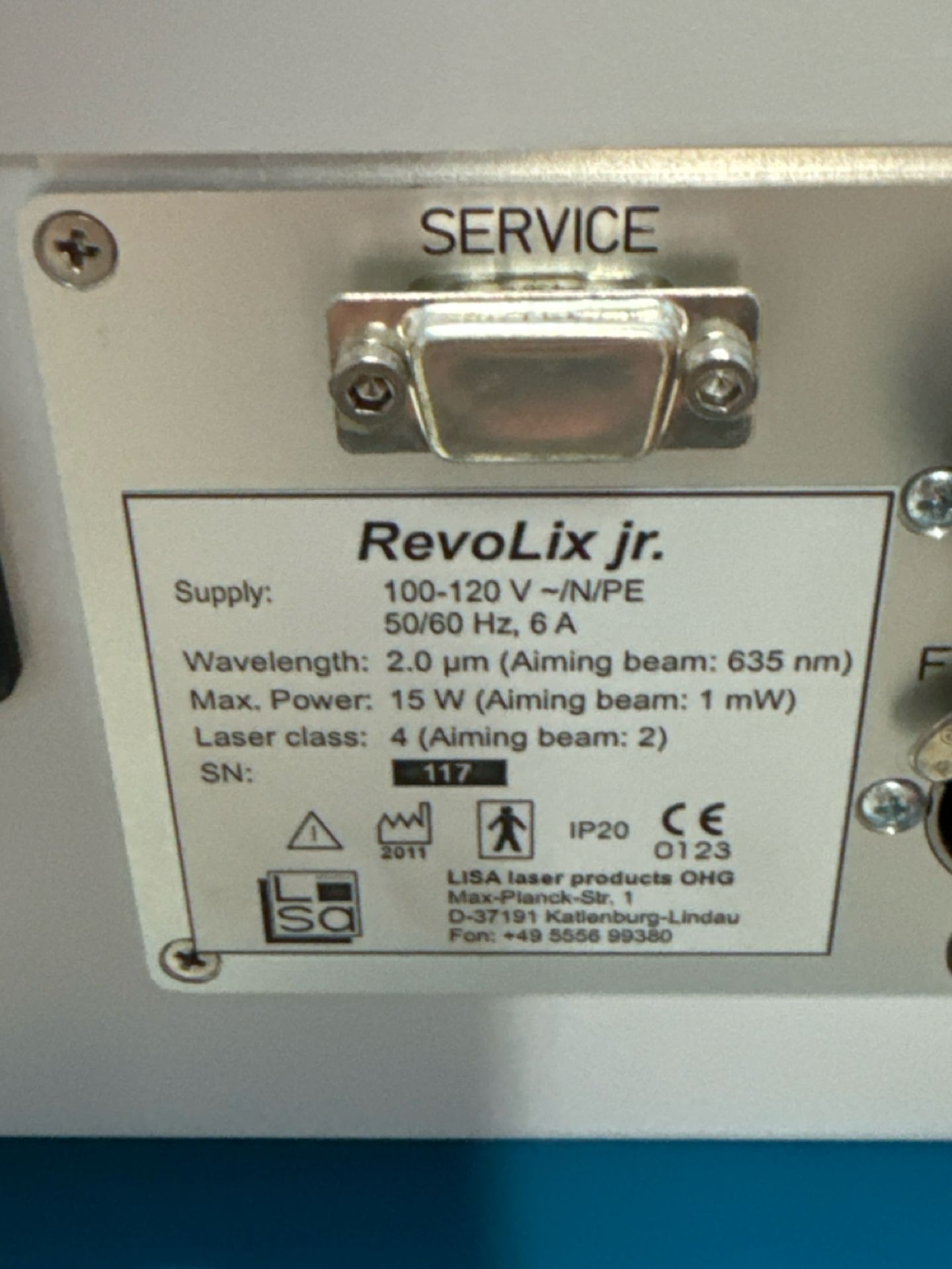Mobile Revolixx Jr. Laser w/ Stryker High Definition Camera System - Image 4 of 7