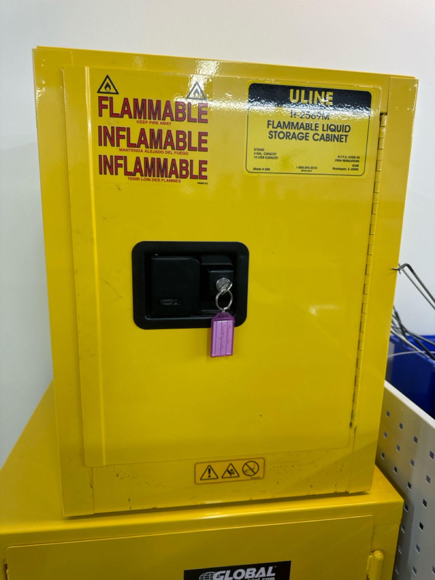 (2) Flammable Liquid Storage Cabinets - Image 2 of 5