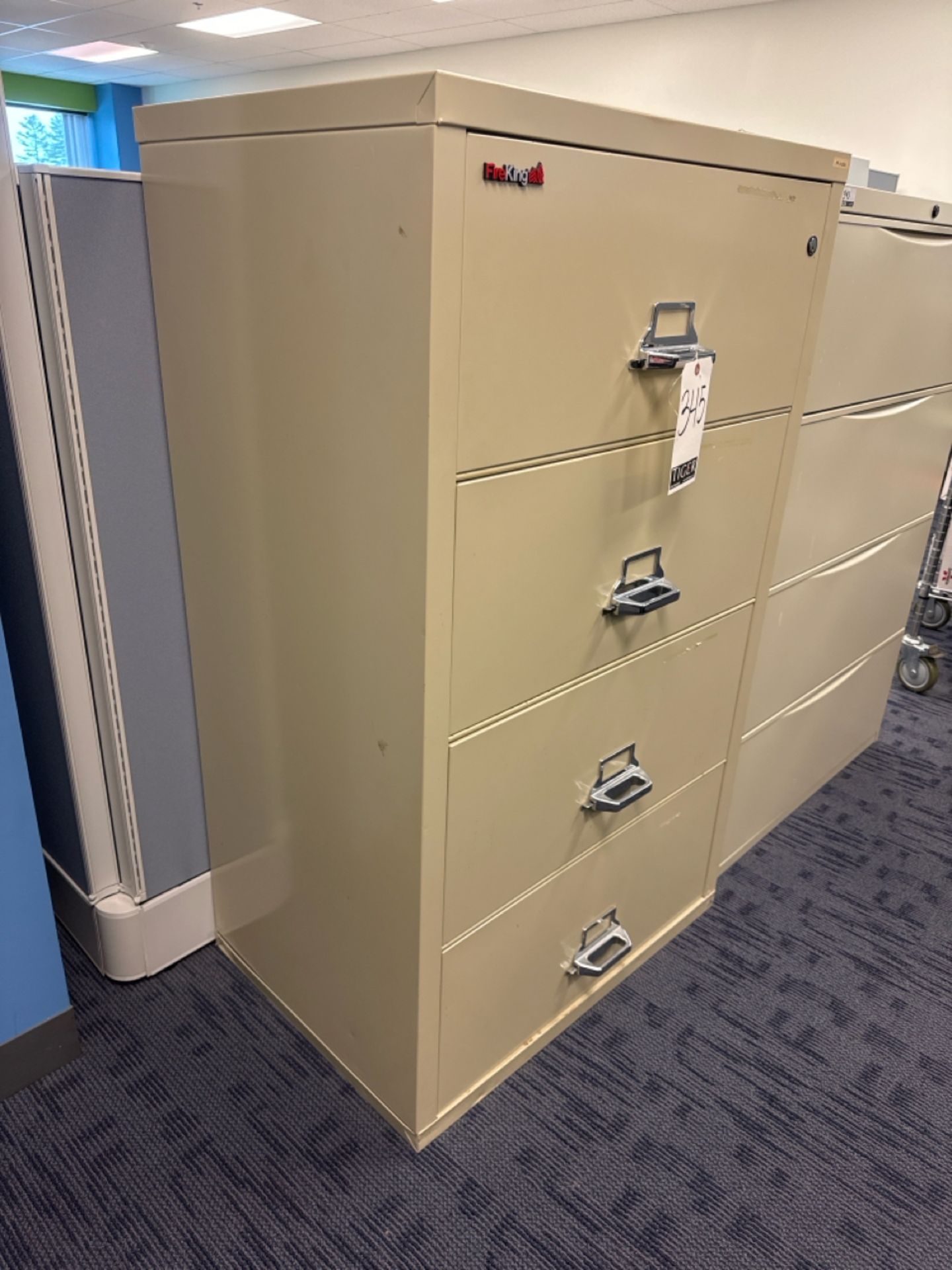 Fire King 4-Drawer Lateral File Cabinet - Image 2 of 4