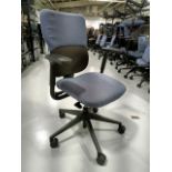 Mixed Vinyl/Fabic Office Chairs