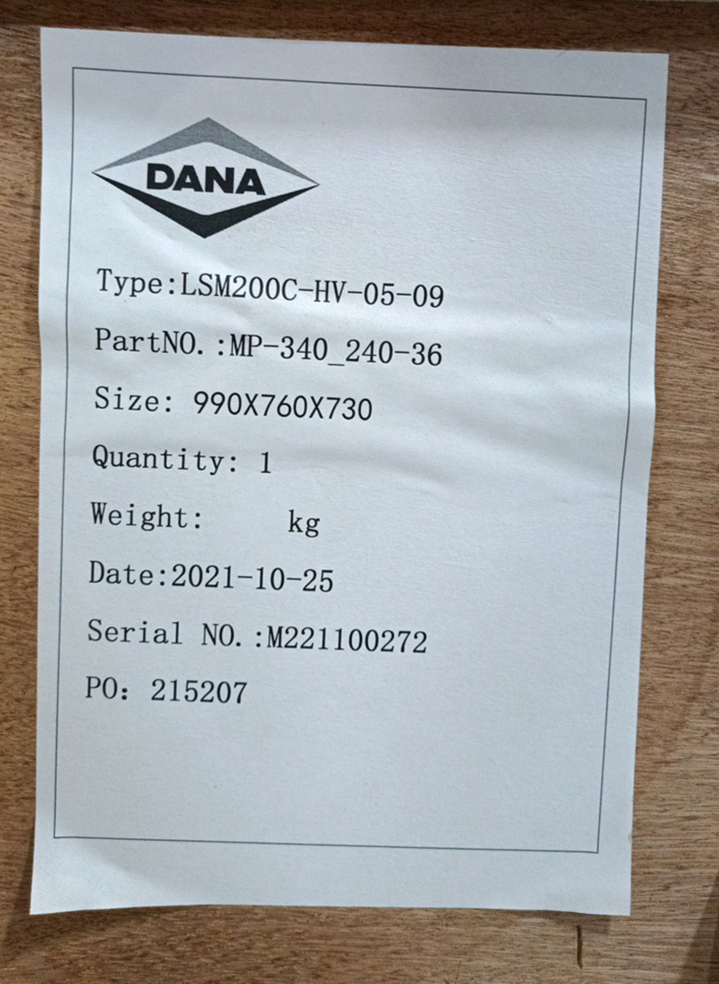 Dana Motors, Controller, Cables - Image 4 of 5