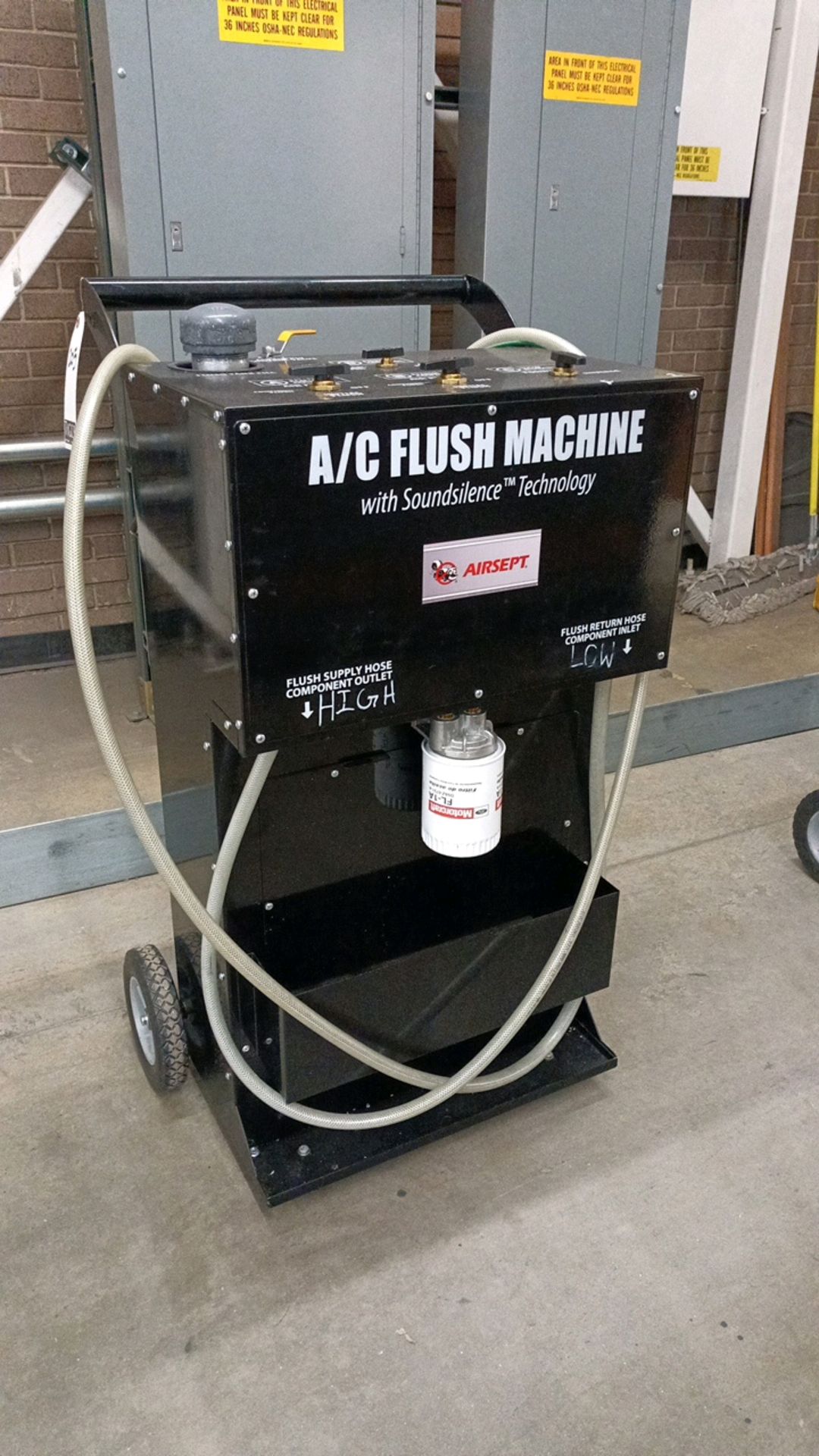 A/C Flush Machine