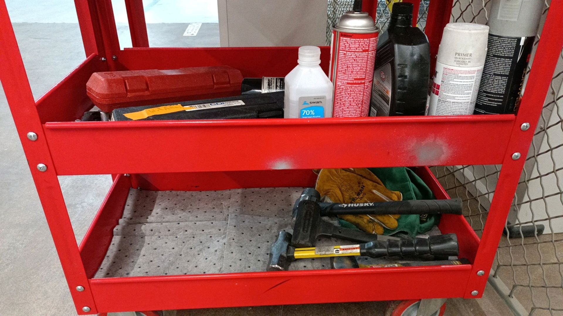 Service Carts w/- Assorted Tools - Image 4 of 7