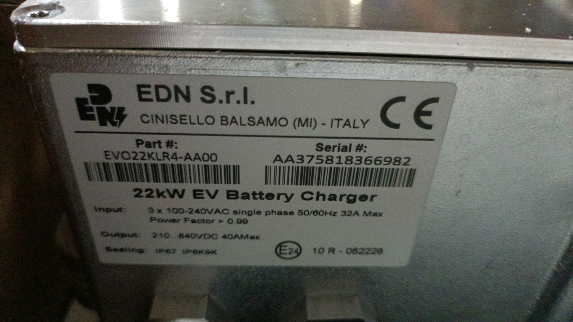 EDN 22kW EV Battery Chargers - Image 2 of 4