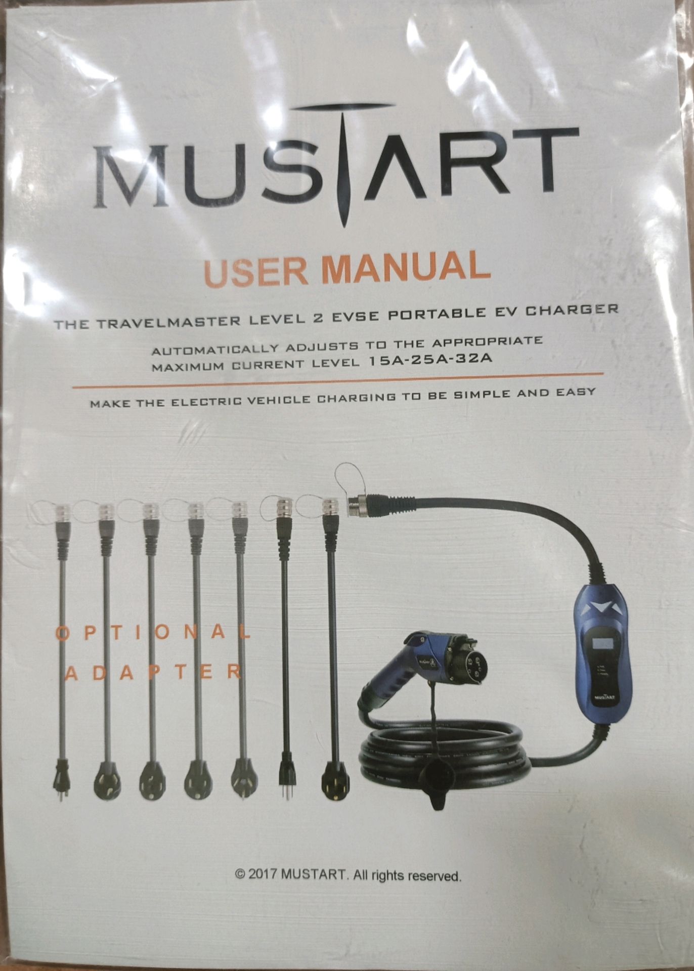 Mustart Portable Level 2 Charger - Image 3 of 6