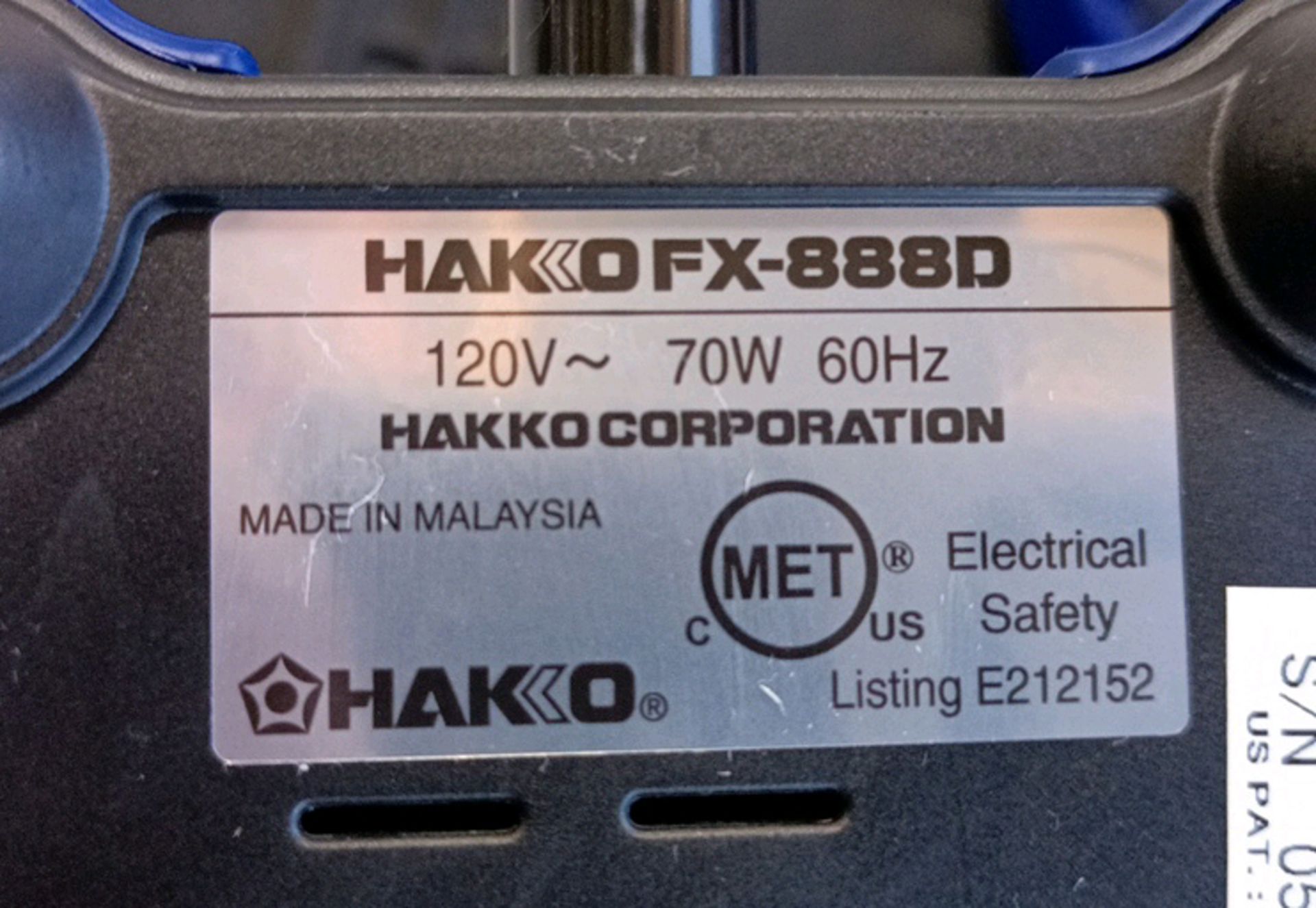 Hakko Soldering Station - Image 3 of 4