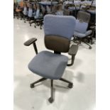 Mixed Vinyl/Fabic Office Chairs