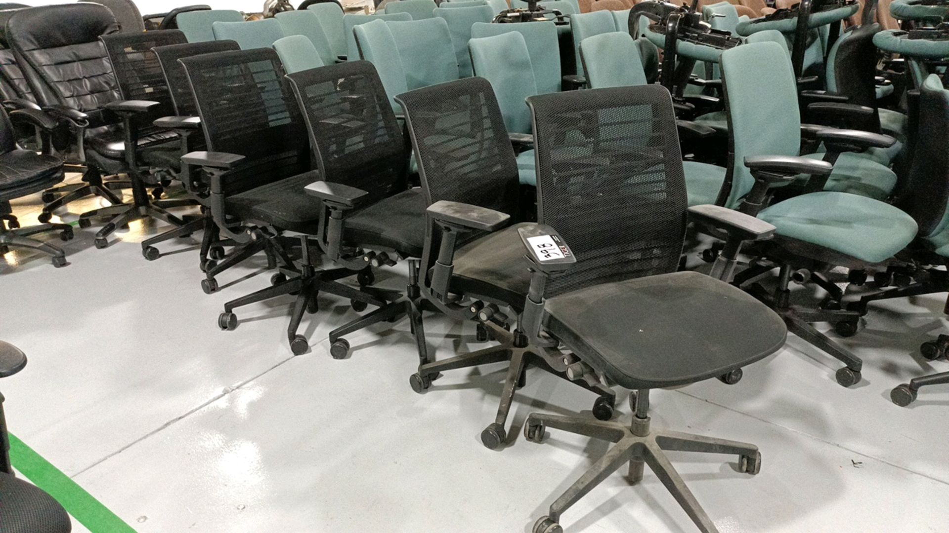 Steel Case Mesh Back Chairs