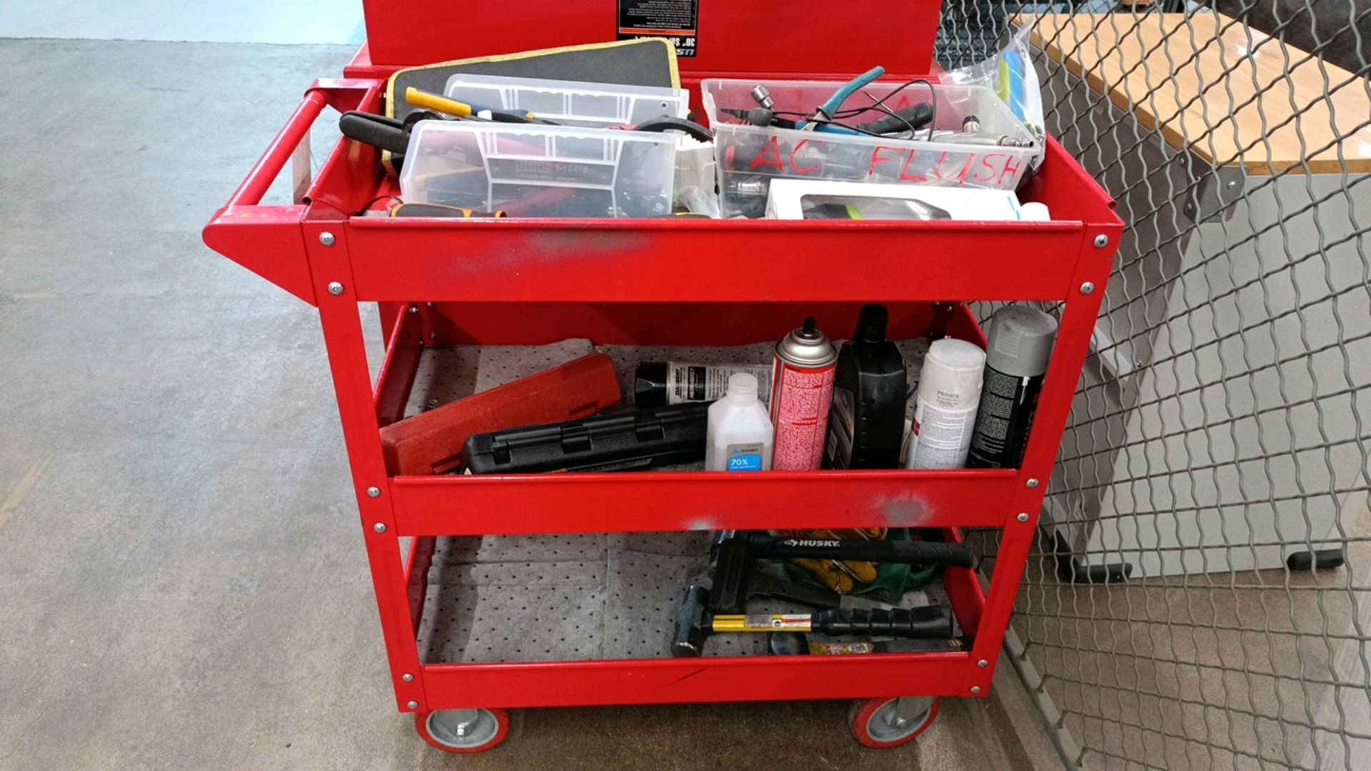 Service Carts w/- Assorted Tools - Image 2 of 7