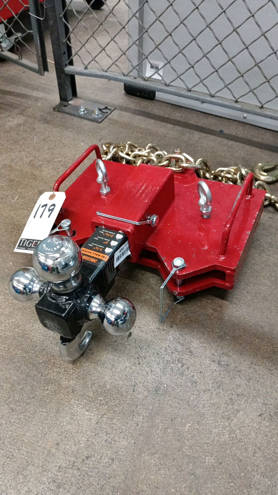 Fork Lift Hitch, w/- Tri-Ball Hitch