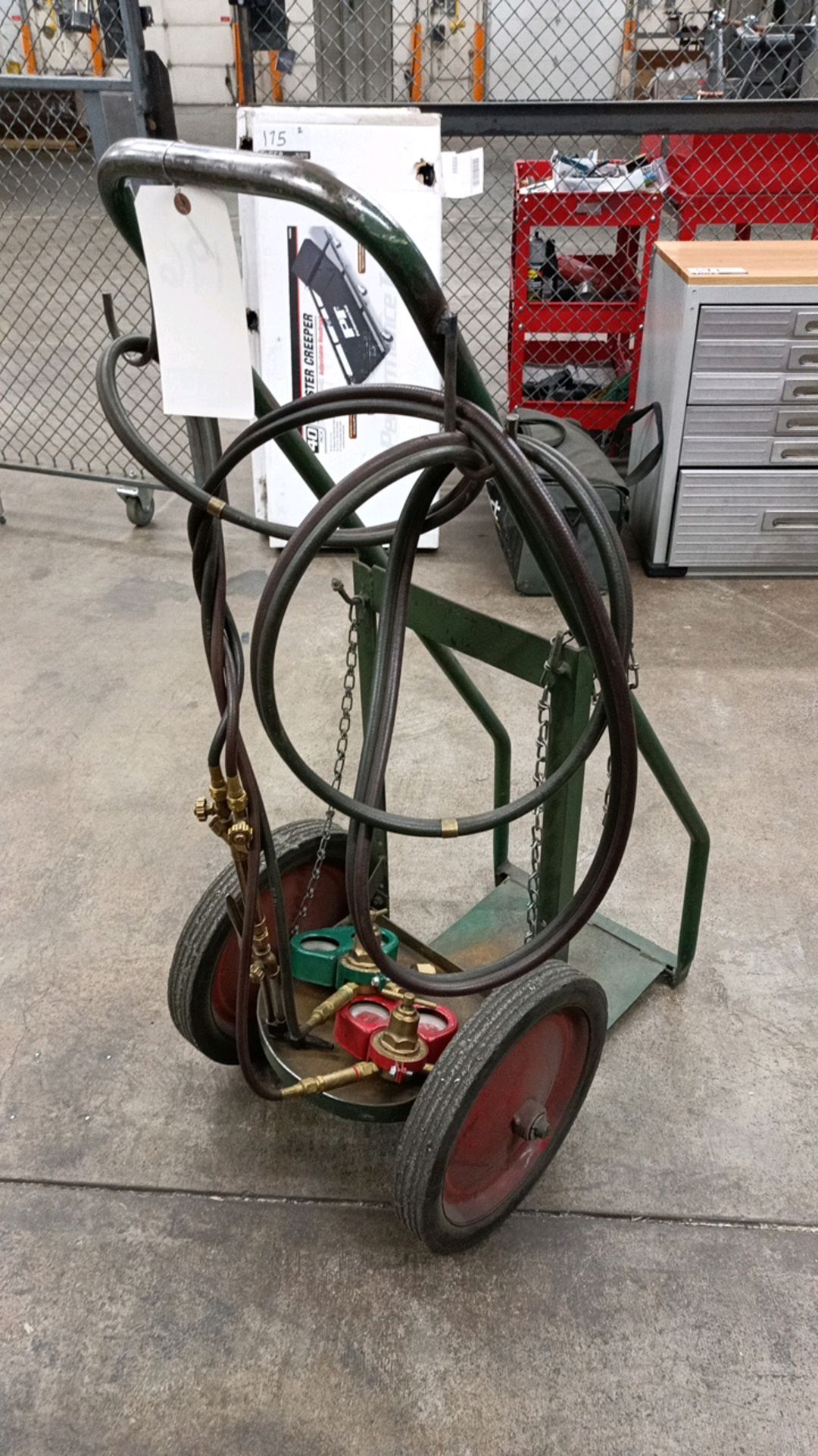 Welding Cart, Torch & Gauges - Image 4 of 4