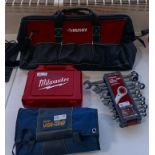 Assorted Tool Sets, w/- Tool Bag