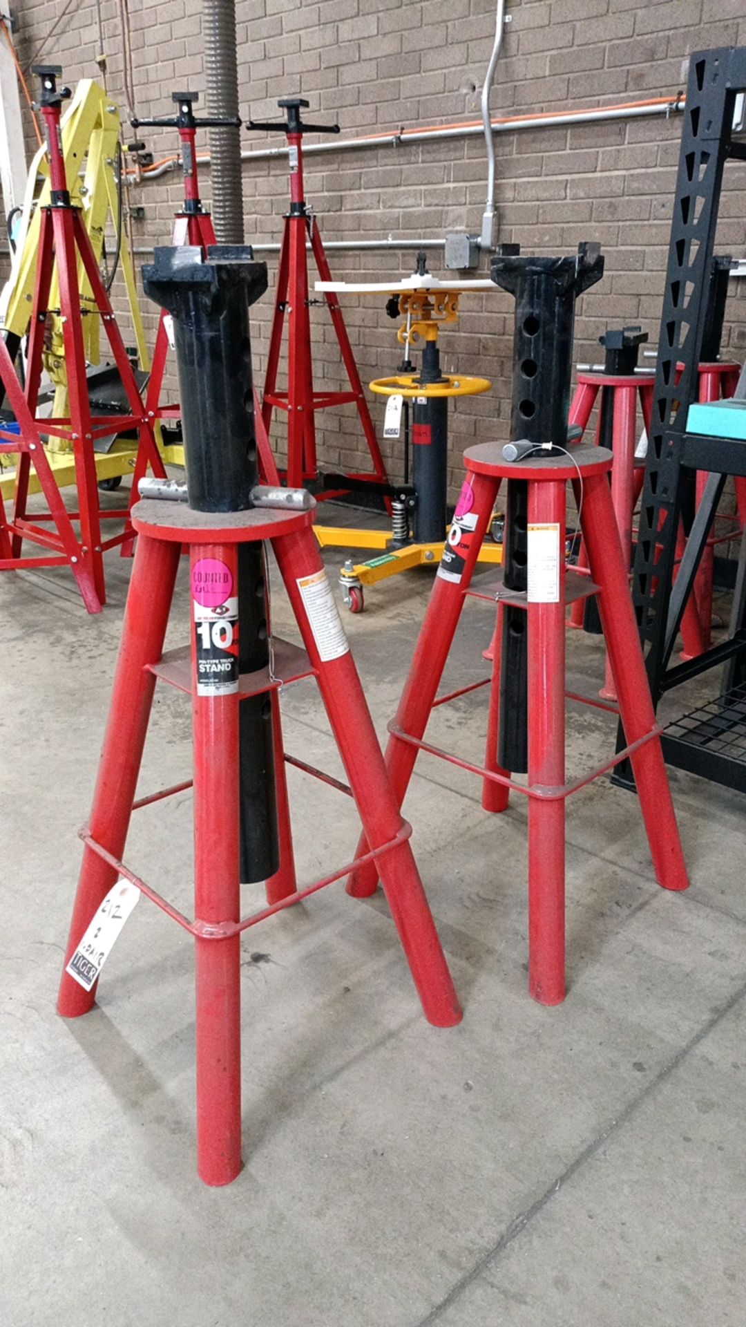 10-Ton Pin-Type Truck Stands