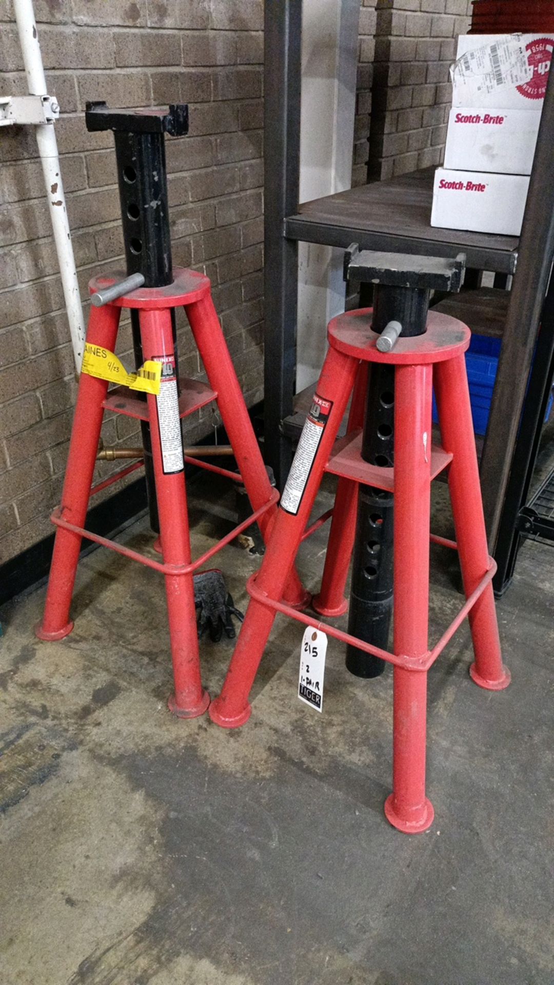 10-Ton High Height Jack Stands