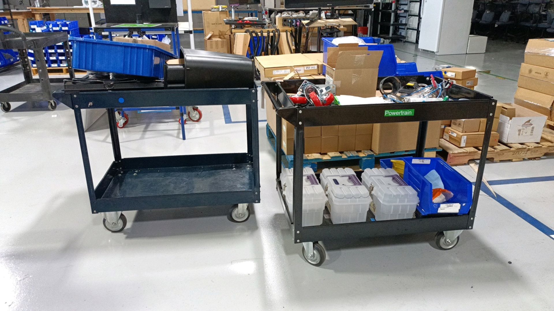 Steel Service Carts