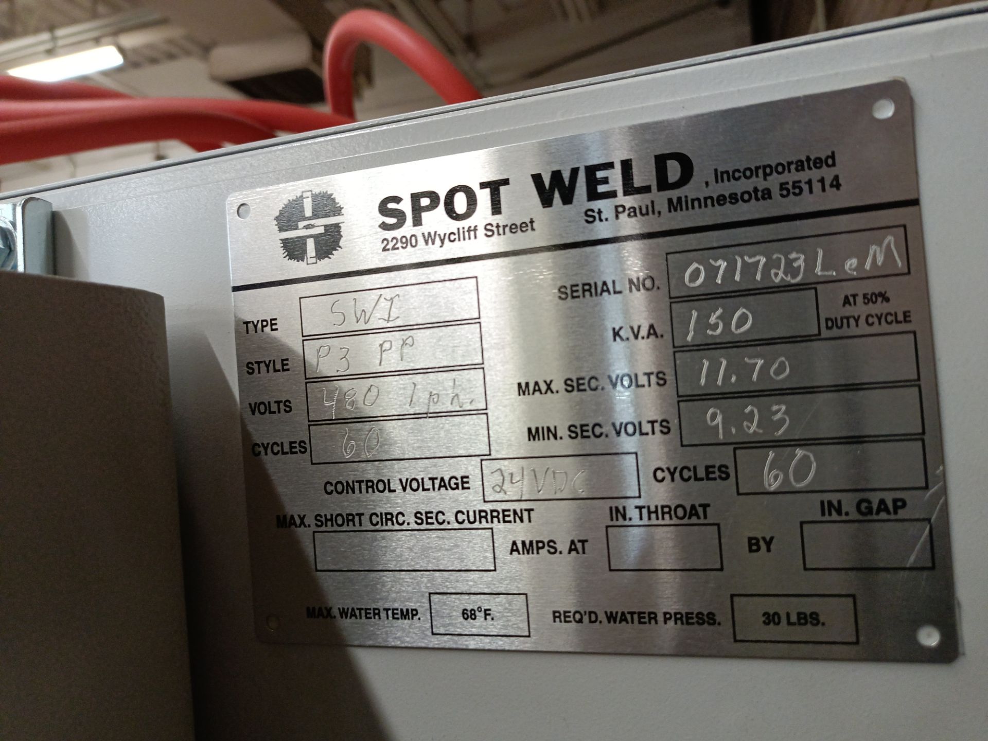 Press Projection Welder - Image 3 of 3