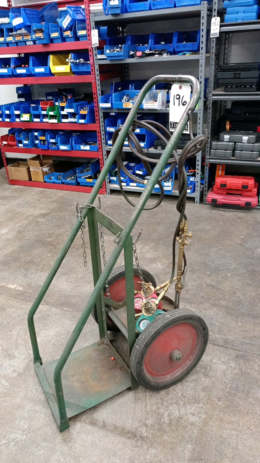 Welding Cart, Torch & Gauges - Image 2 of 4