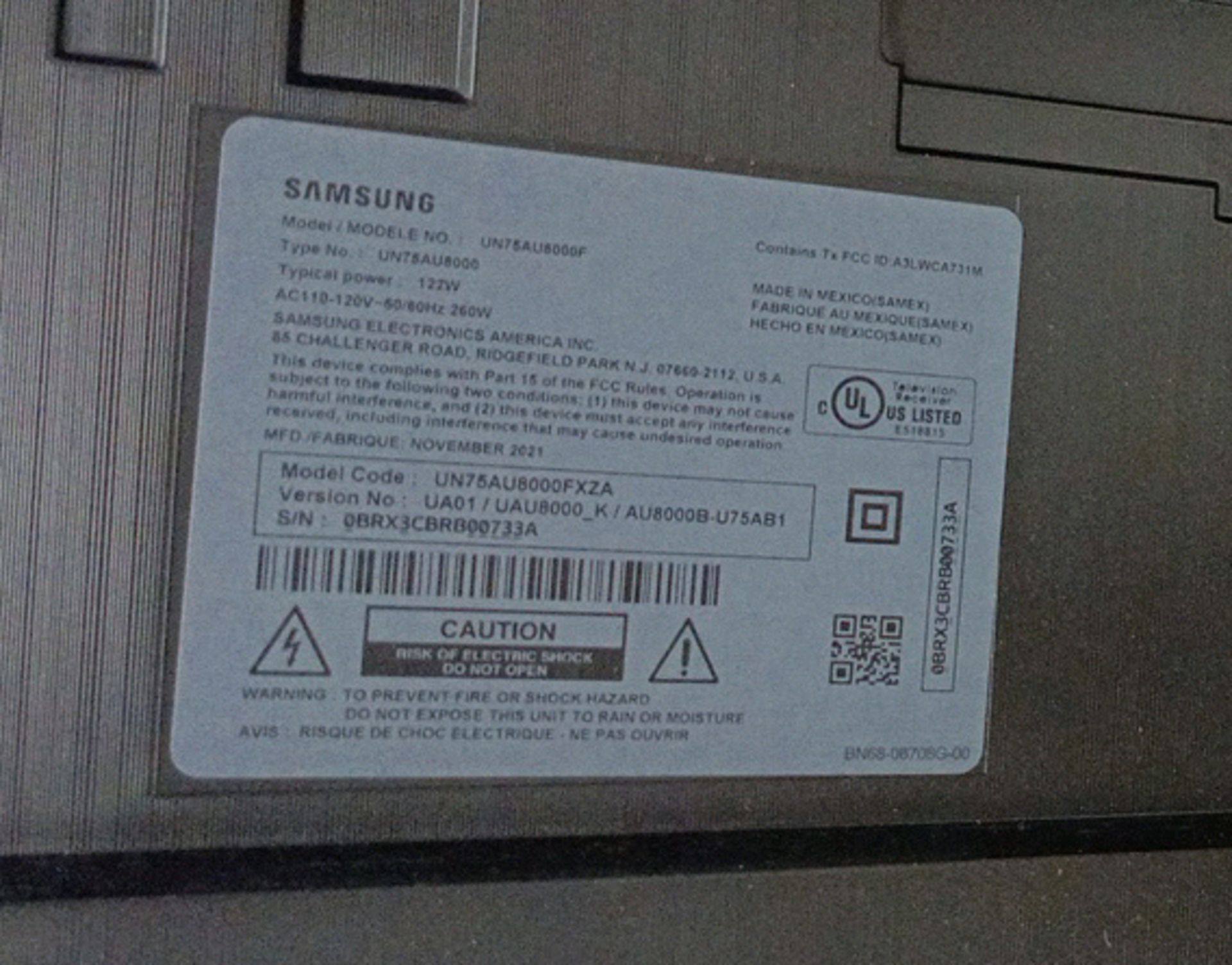 Samsung 75" 4k Smart TV - Image 3 of 3
