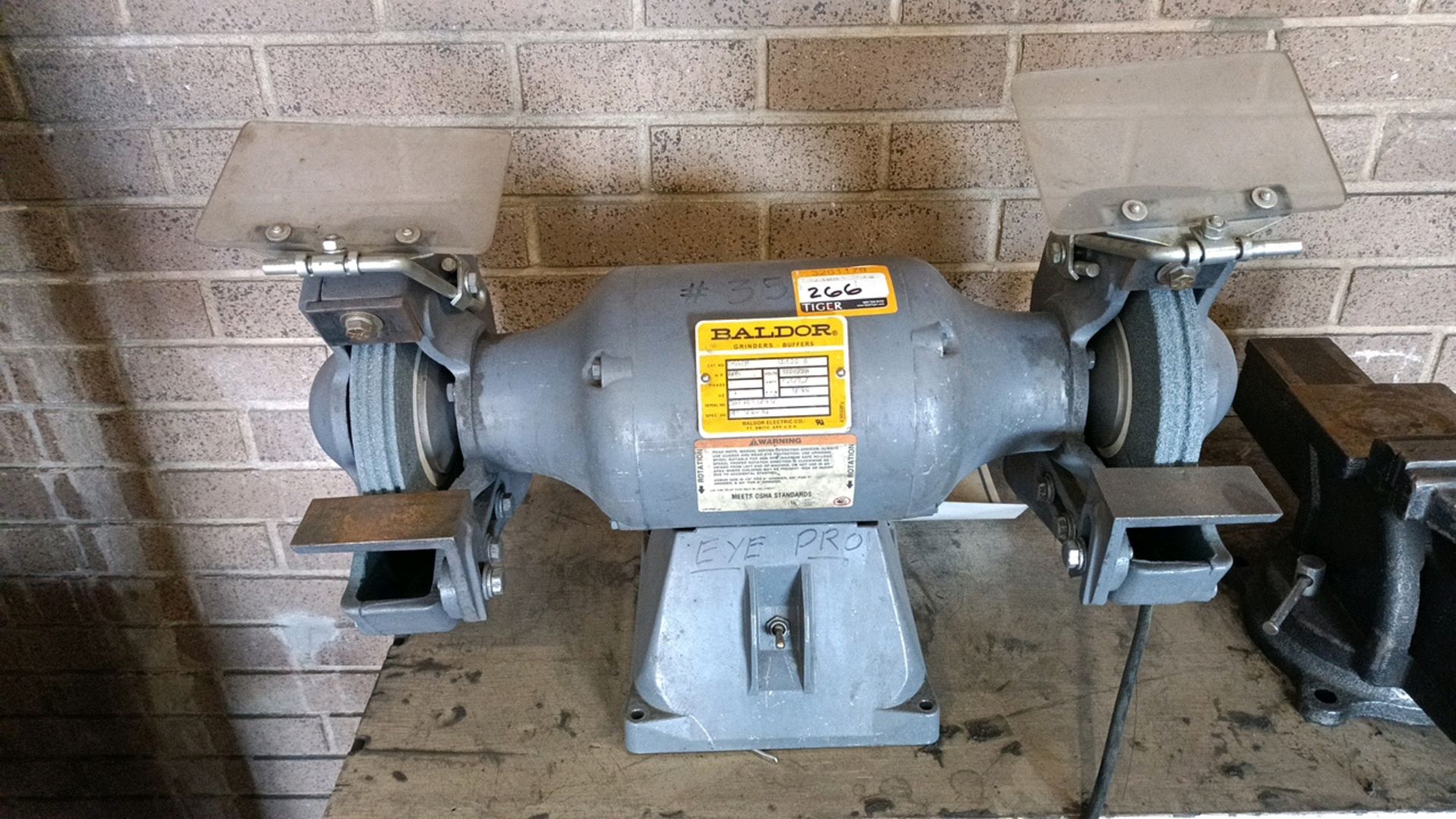 8" Wheel Bench Grinder - Image 2 of 5