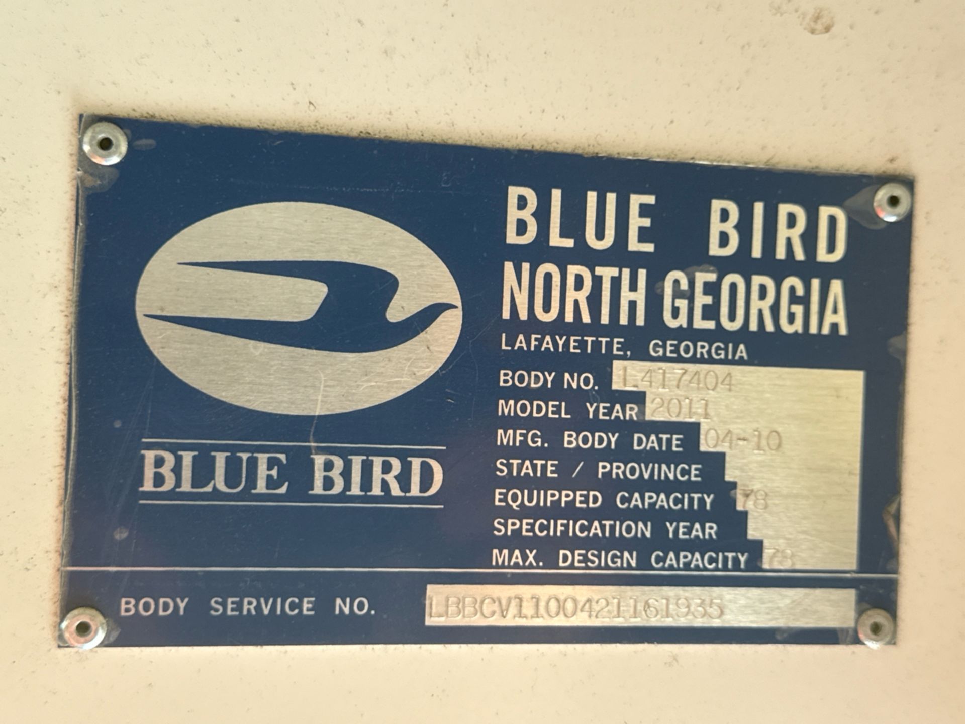 Blue Bird School Bus - Image 12 of 13