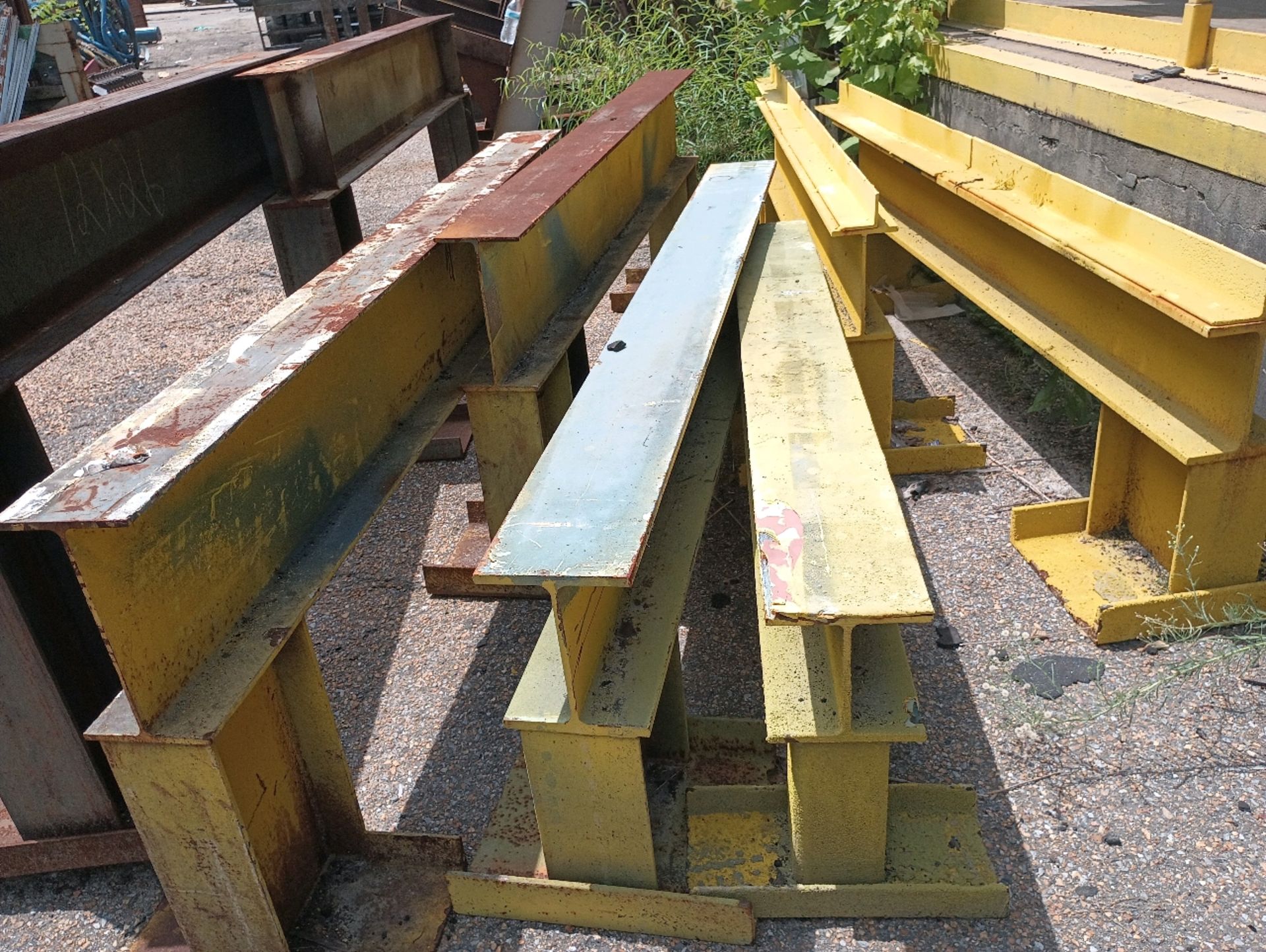 (7) Assorted Sized I-Beam Supports - Image 2 of 2