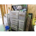 NU STEEL ROLLING TOOL CHEST W/ TOOL CONTENTS