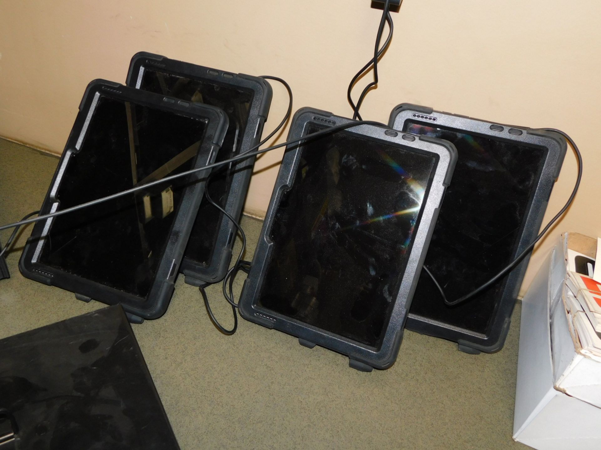(4) MICROSOFT TABLETS AT RECEIVING SCALES; WIFI CONNECTED TO PLATFORM SCALES, RUNS "SCRAP IT"