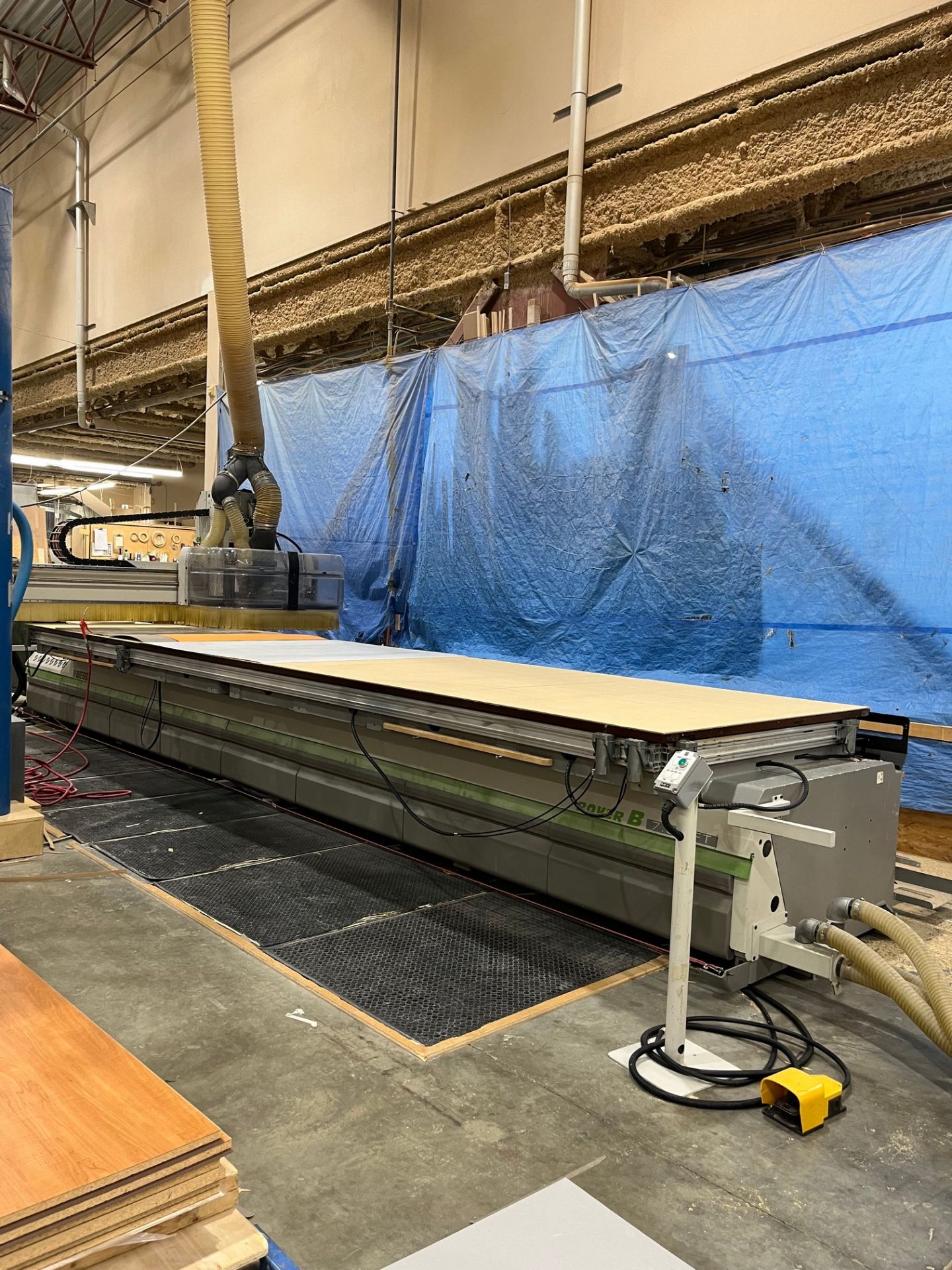 2006 BIESSE ROVER B 7.65 FT CNC ROUTER, 5' X 20' NESTED TABLE, S/N 65328, 600V,