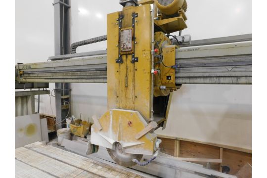 2009 JL SQC-700 BRIDGE SAW, XYZ, 3HP HYDRAULIC POWER UNIT, 220/380V, CONTROLS, VARIABLE FREQUENCY - Image 3 of 7