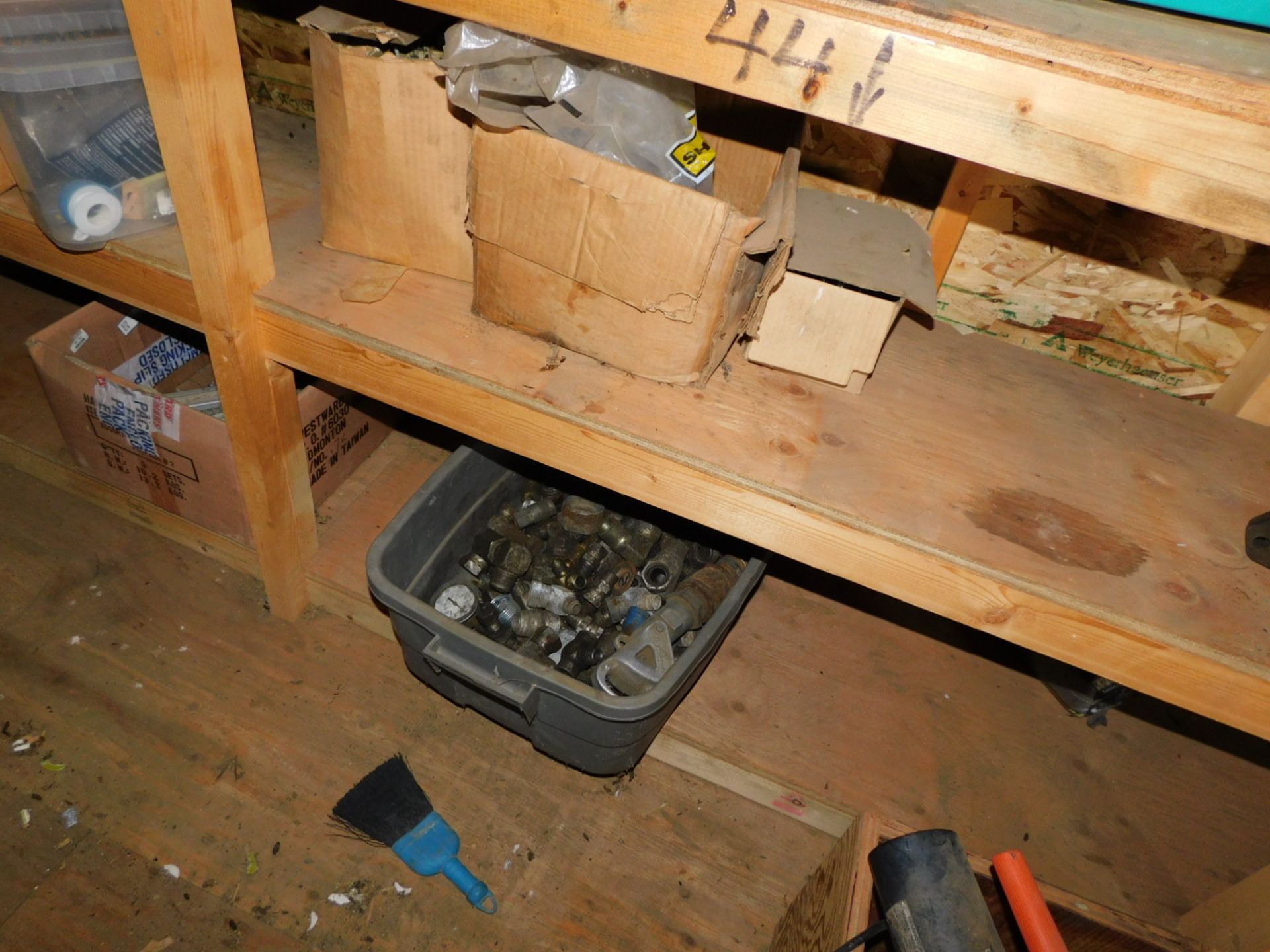 REMAINING SHELVES OF ASST MILL PARTS, ELECTRICAL, HYDRAULICS - Image 3 of 8