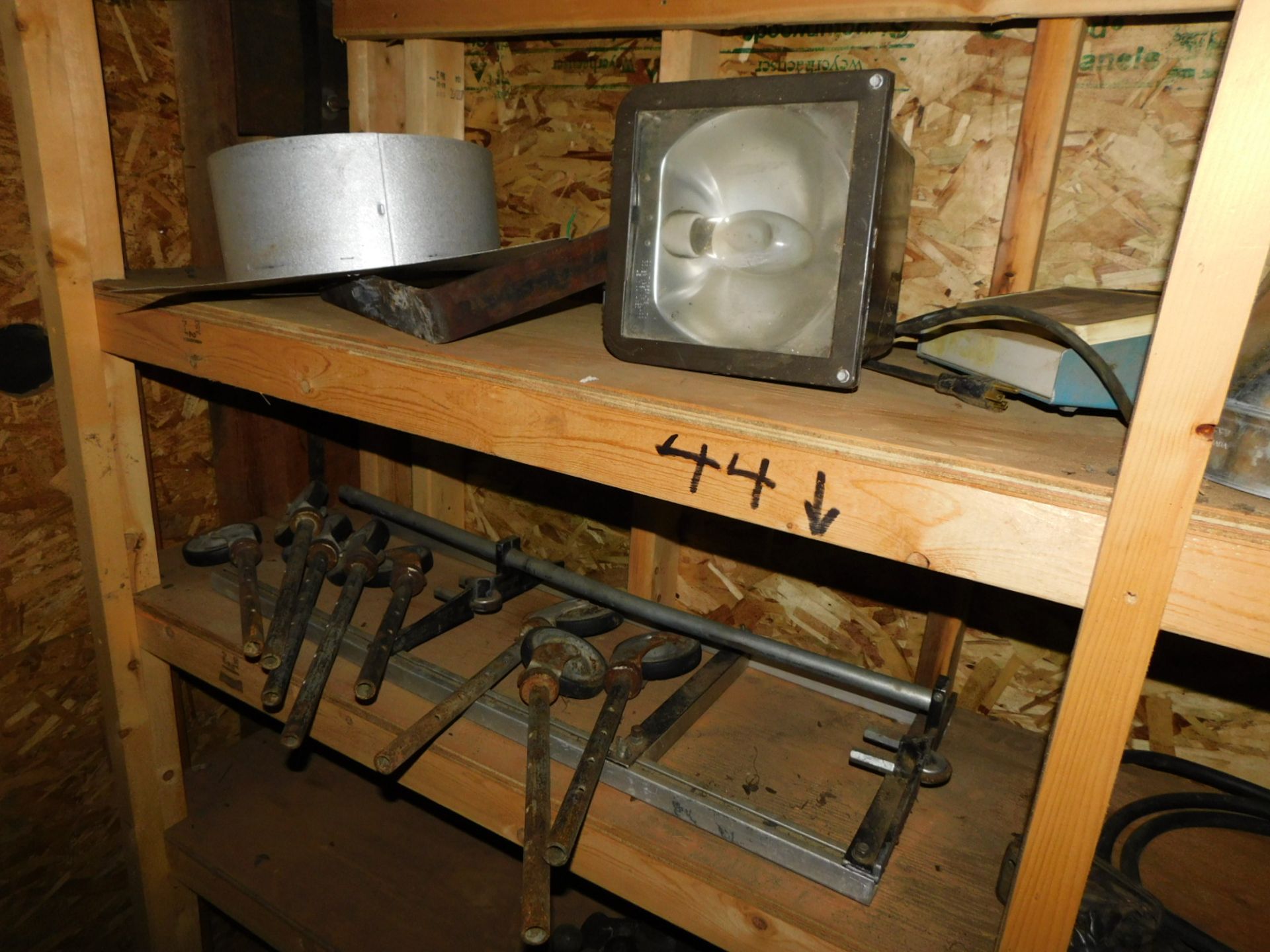 REMAINING SHELVES OF ASST MILL PARTS, ELECTRICAL, HYDRAULICS - Image 8 of 8