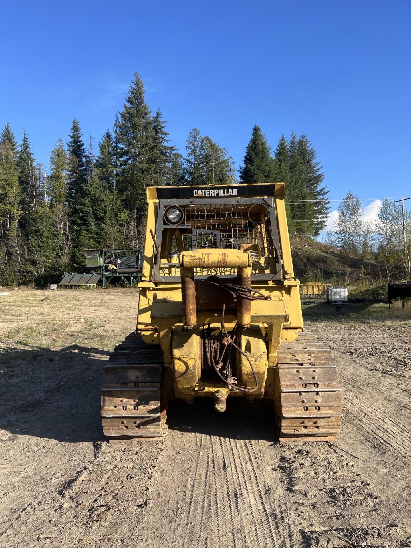 CAT D6D DOZER, 4 WAY BLADE, WINCH, OROPS, S/N 04X06876, 3306 ENGINE, METER SHOWS, C/W 10'8" RAKE - Image 5 of 10