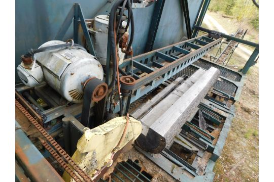 DUNCAN IRON CIRCULAR SAW SAWMILL SYSTEM, 20' X 30" LOG, 75HP- 32" VERTICAL SAW, 30HP, 24" HOROZONTAL - Image 6 of 32