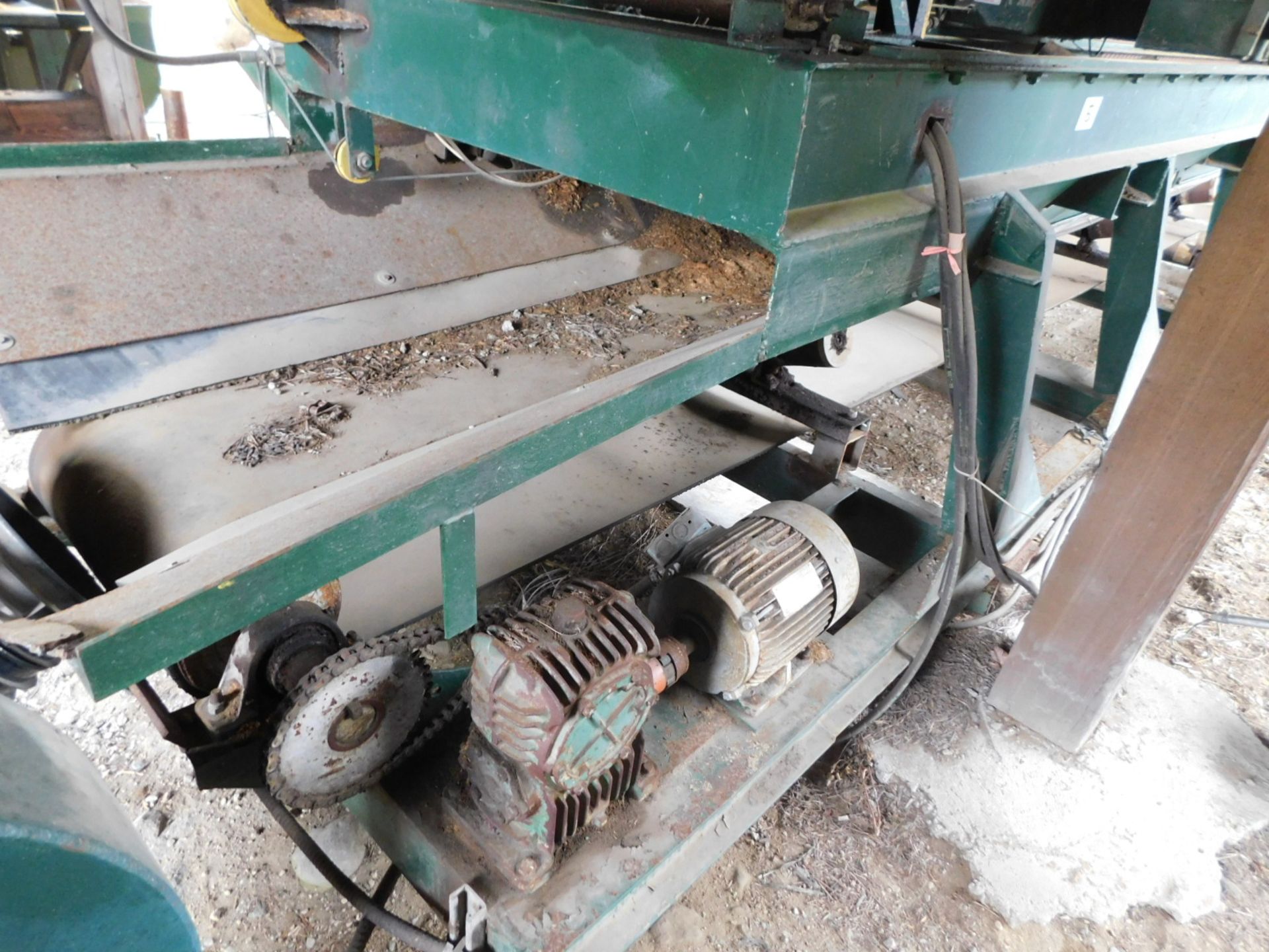 LOG LATHE SYSTEM: UP TO 48" X 30' LOG, (2) ADJUSTABLE CUTTER HEADS, 5HP, 460V, 1755RPM, HEAD CAN - Image 16 of 26