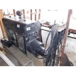 LINCOLN 200AMP SHIELD ARC WELDER TYPE SA-200, SKID MOUNTED, CABLES