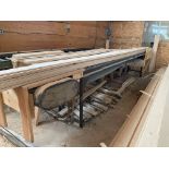 14" X 16' OUTFEED BELT CONVEYOR W/ 7.5 HPV, 230/460