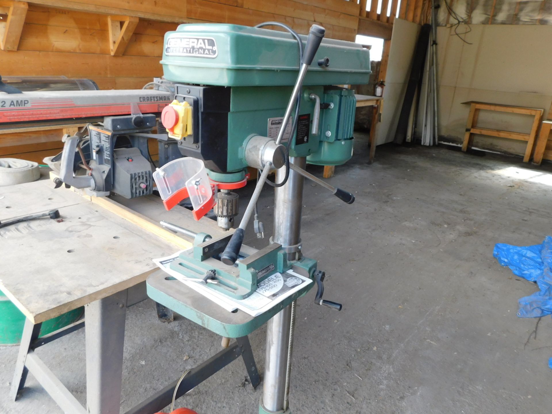 GENERAL 75-200 M1NC DRILL PRESS, 1PH