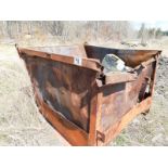 5' X 6' STEEL BIN