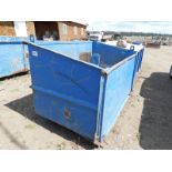 4' X 8' 4' H FORKLIFT DUMP BIN