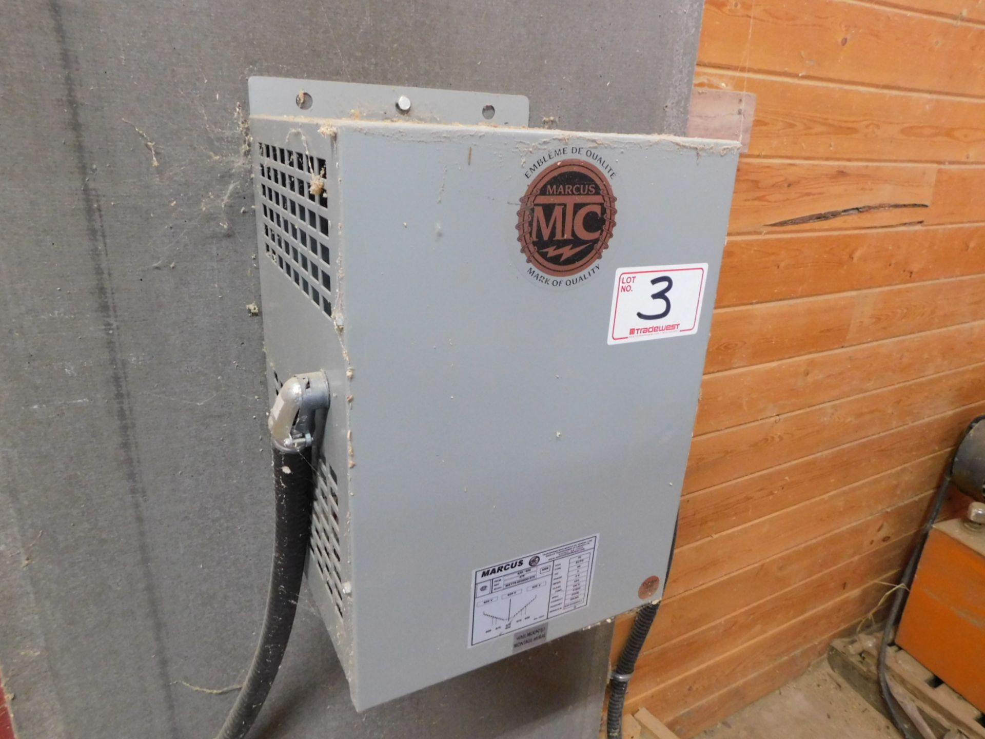 MARCUS 75KVA 620/600-575V AUTO, 3PH