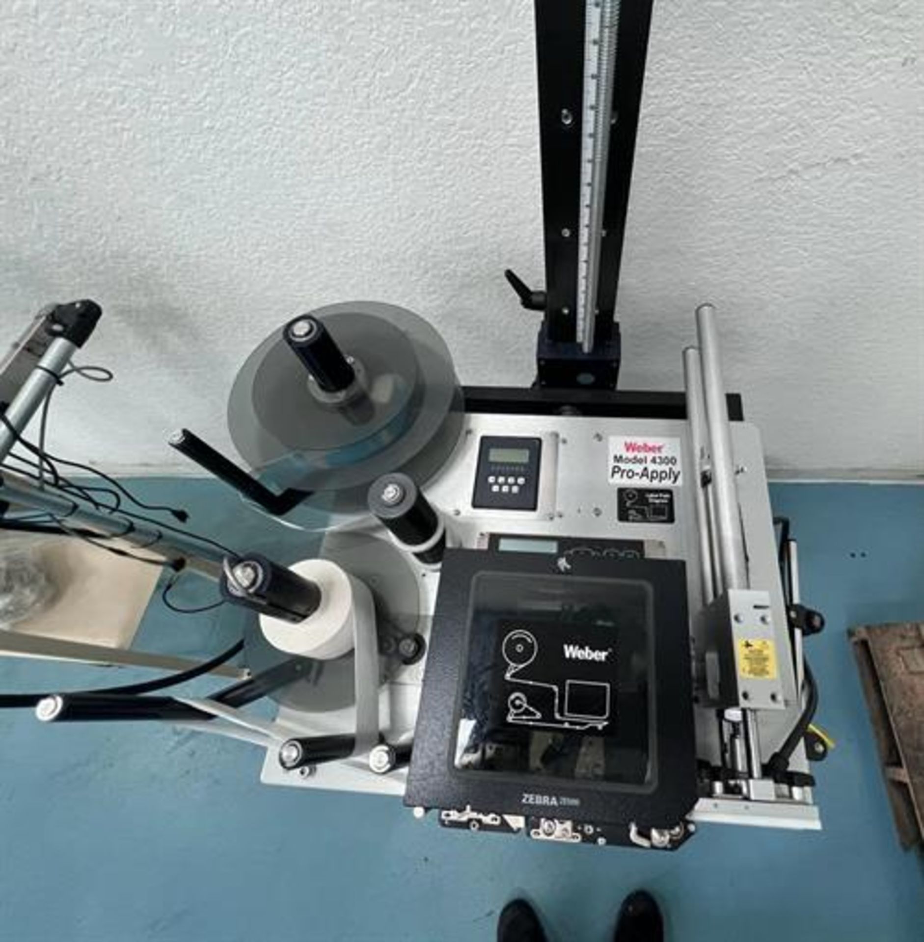 Weber Model 4300 Pro Apply Labeler and Printer - Image 6 of 11