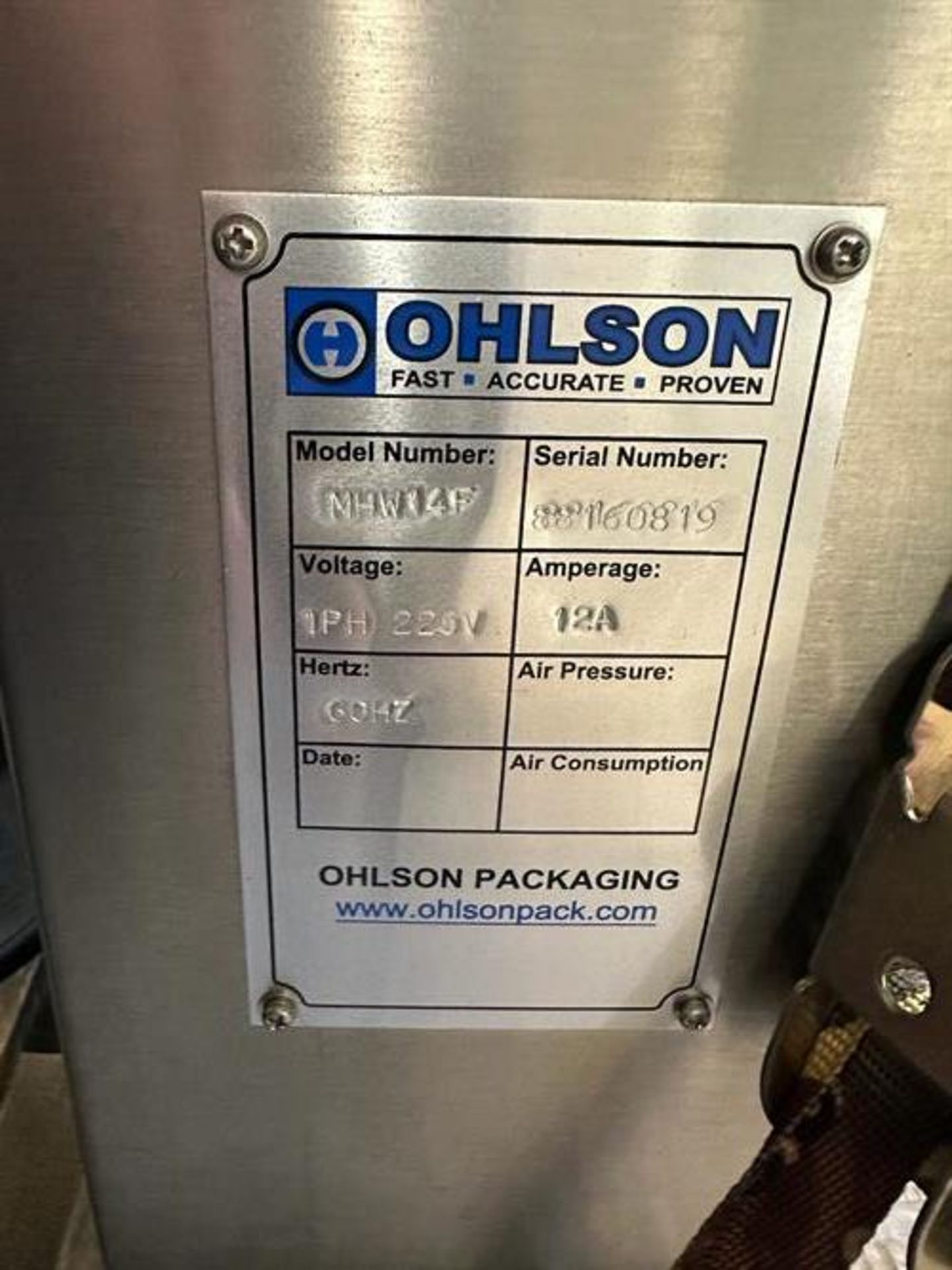 Ohlson Bagger with 14-head Weigher - Built new in 2019 - Image 2 of 5
