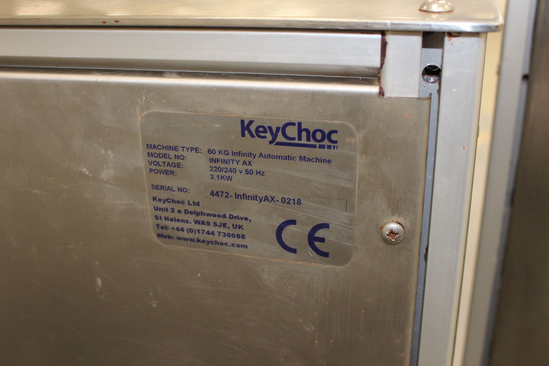 Keychoc Infinity AML Molding line with mold feeder, depositing head and vibrator. Tempering - Image 3 of 3