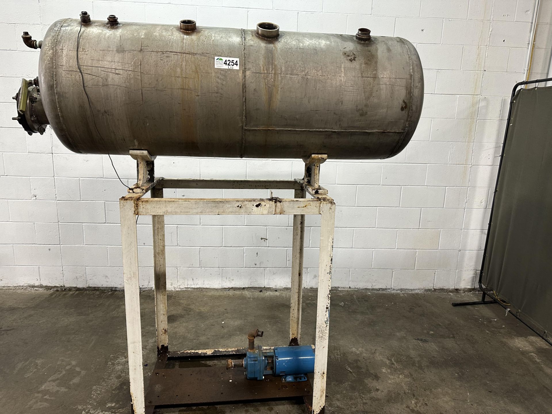 Fulton Boiler 50 HP - Natural Gas Boiler rated for 1725lbs Steam/hr. Fire/Water jackets are in - Image 10 of 20