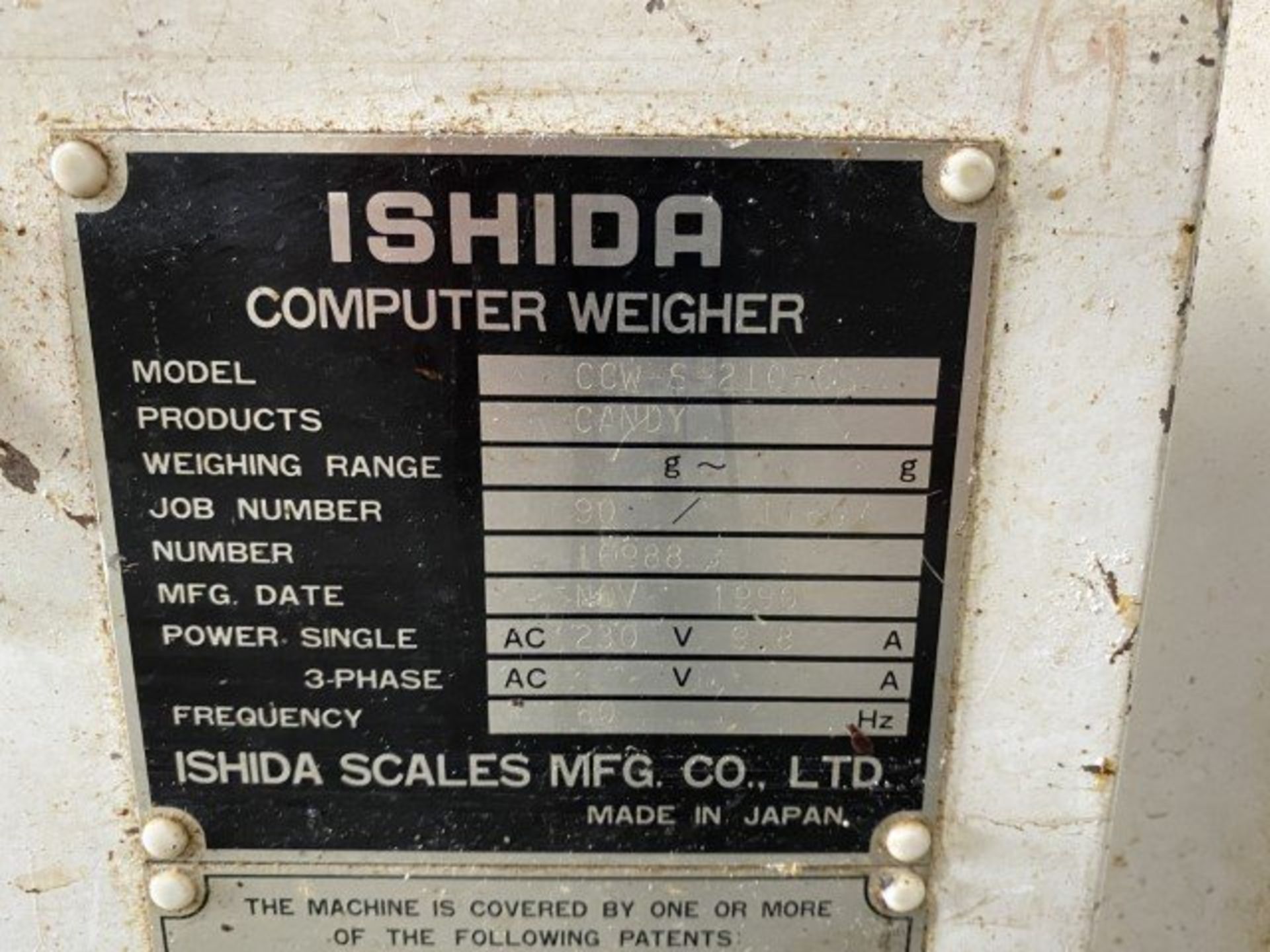 Ishida Multihead CCW Weigher - A 14-head Computer Combination Weigher ideal for candy, but handles a - Image 3 of 3