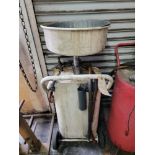 PORTABLE SAMSON OIL DRAIN TANK