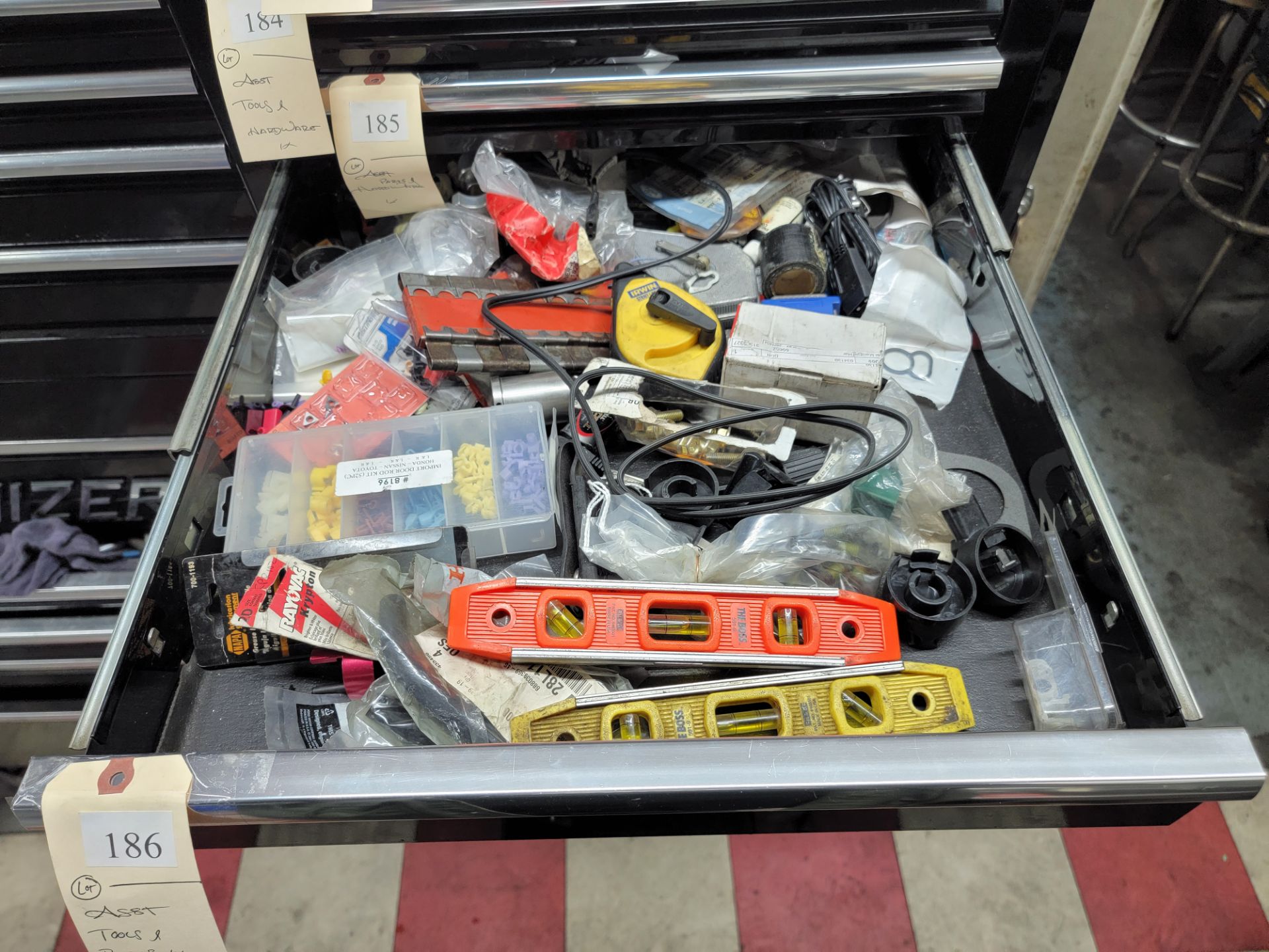 ASST TOOLS & PARTS - 1 DRAWER