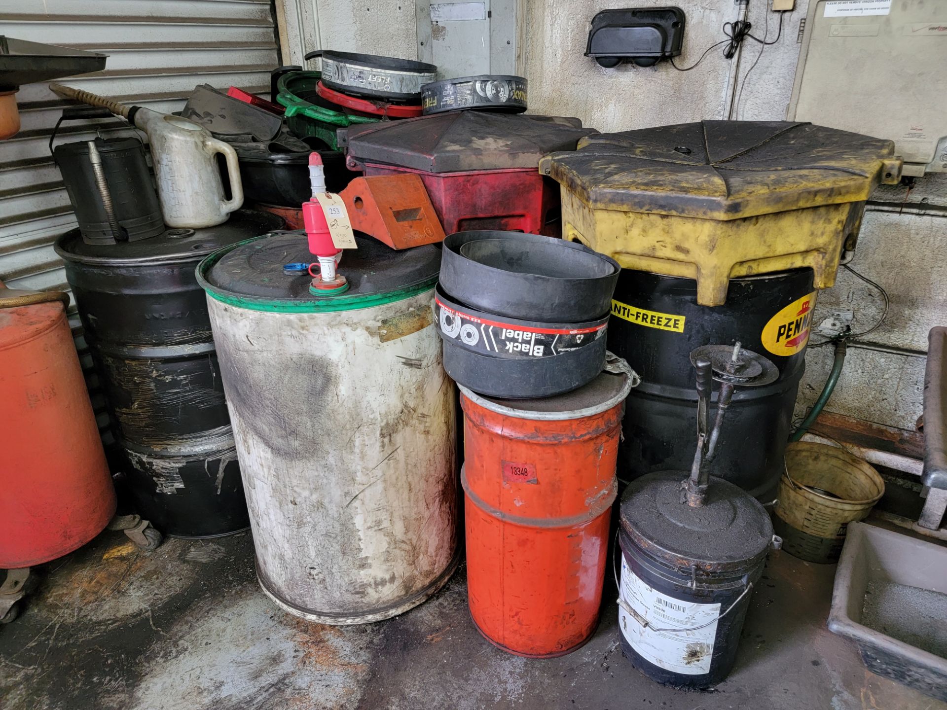 WASTE BARRELS