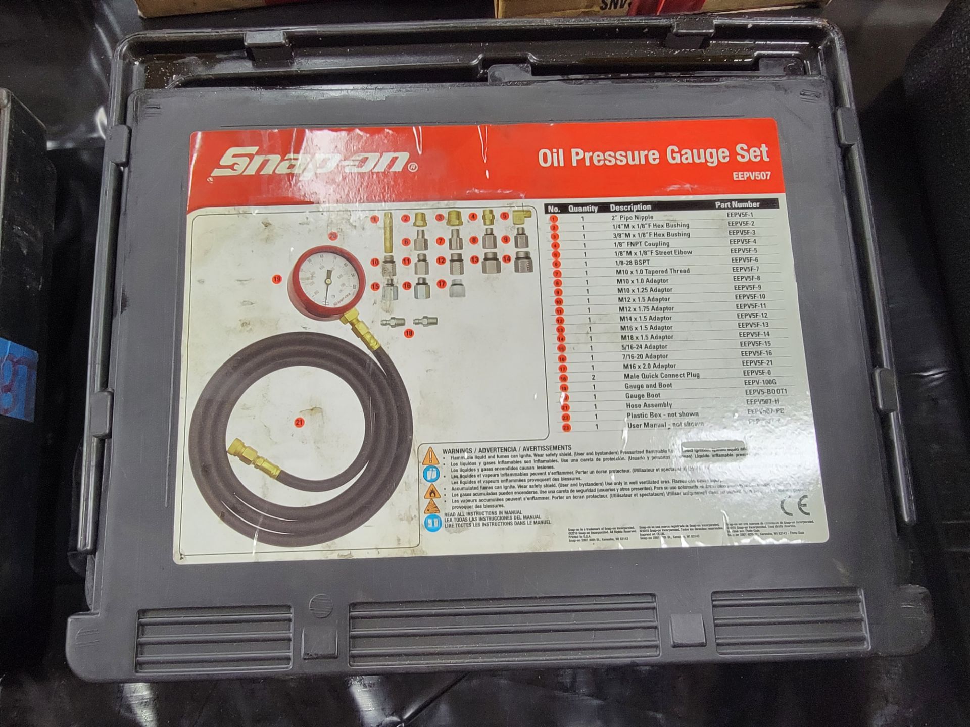 SNAP ON VACUUM PRESSURE GAUGE SET - Image 5 of 6