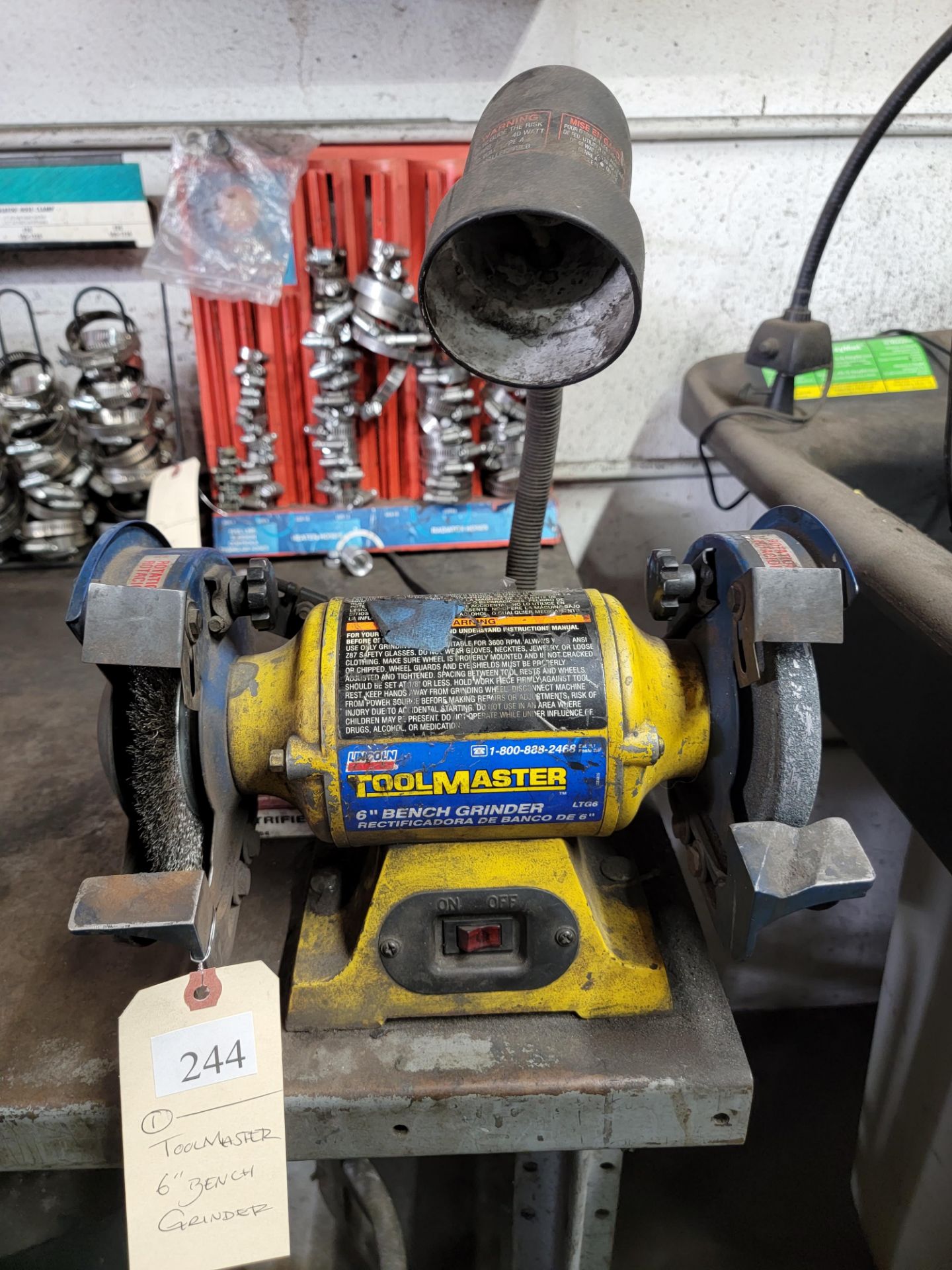 TOOLMASTER 6 BENCH GRINDER